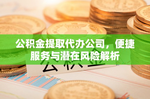 岑溪公积金提取代办公司，便捷服务与潜在风险解析